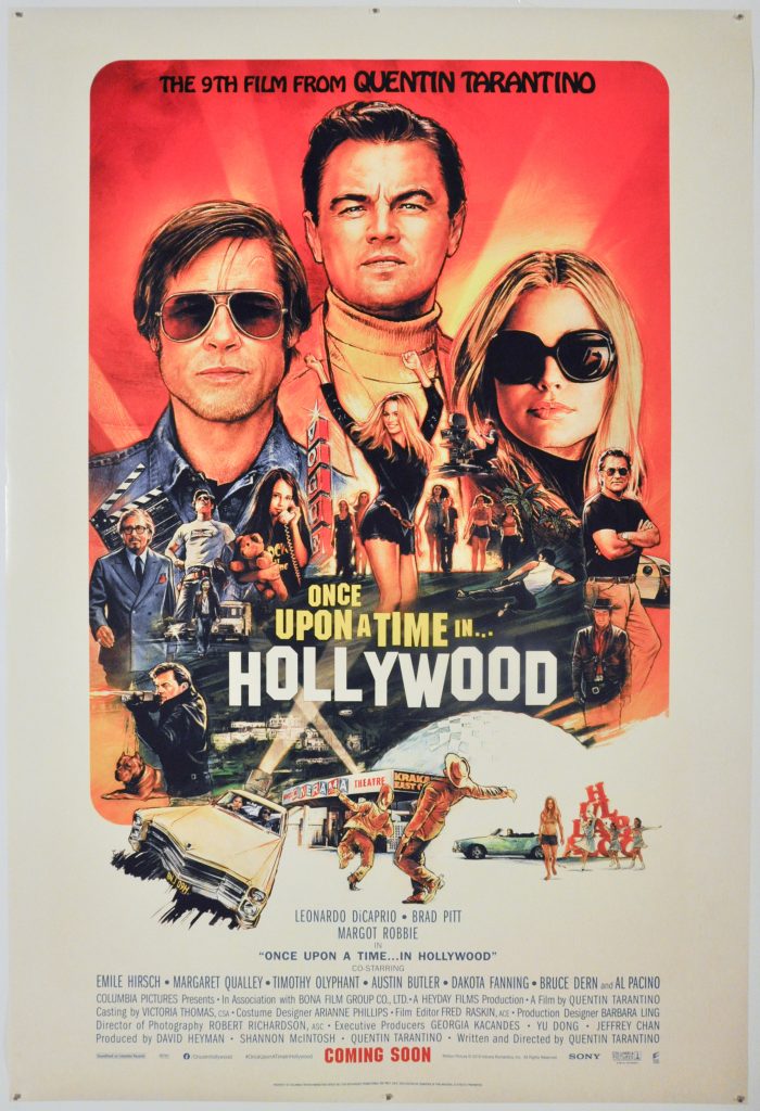 Once Upon a Time in Hollywood US One Sheet Poster