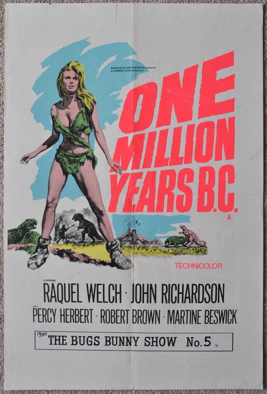 One Million Years BC UK Double Crown Poster