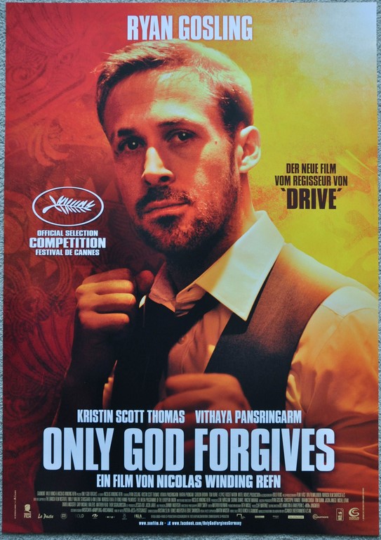 Only God Forgives German A1 Poster