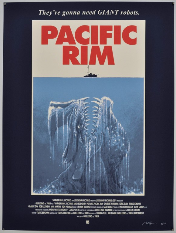 Pacific Rim Screen Print Poster