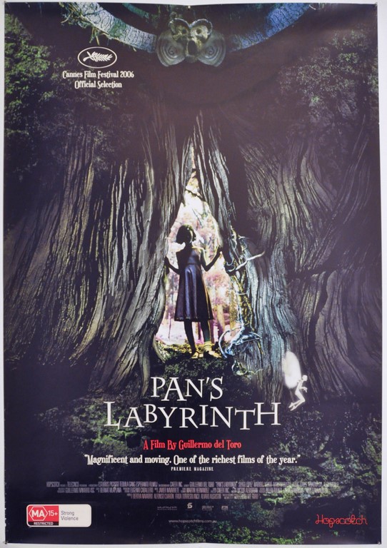 Pans Labyrinth Australian One Sheet Poster
