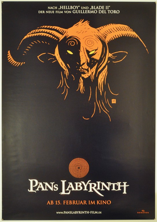 Pans Labyrinth German A1 Poster