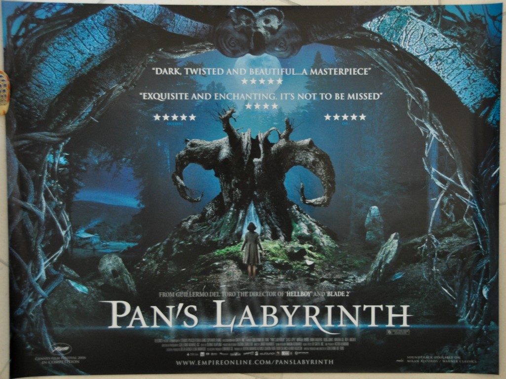Pans Labyrinth UK Quad Poster
