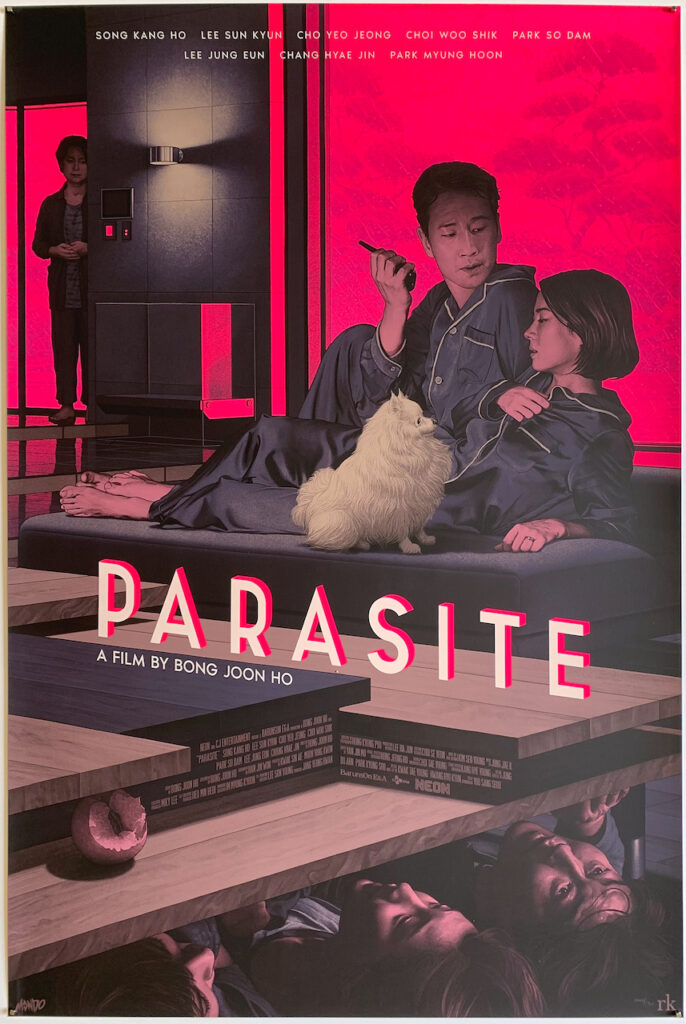Parasite Print Poster Mondo Rory Kurtz