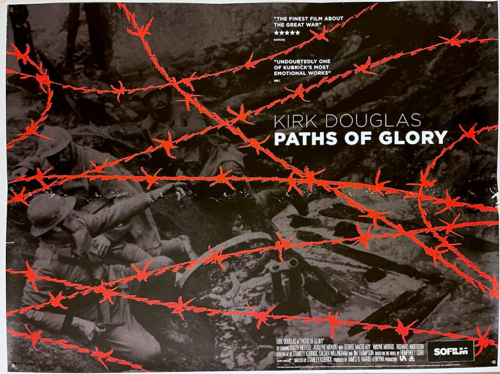 Paths of Glory UK Quad Poster