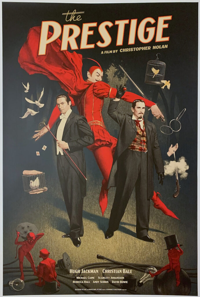 The Prestige Screen Print Poster Alexey Kot
