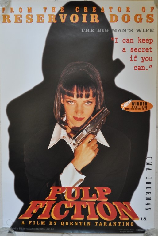 Pulp Fiction UK Double Crown Poster