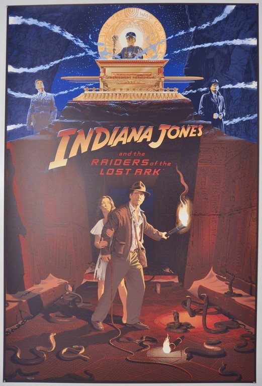 Indiana Jones and the Raiders of the Lost Ark Screen Print Poster