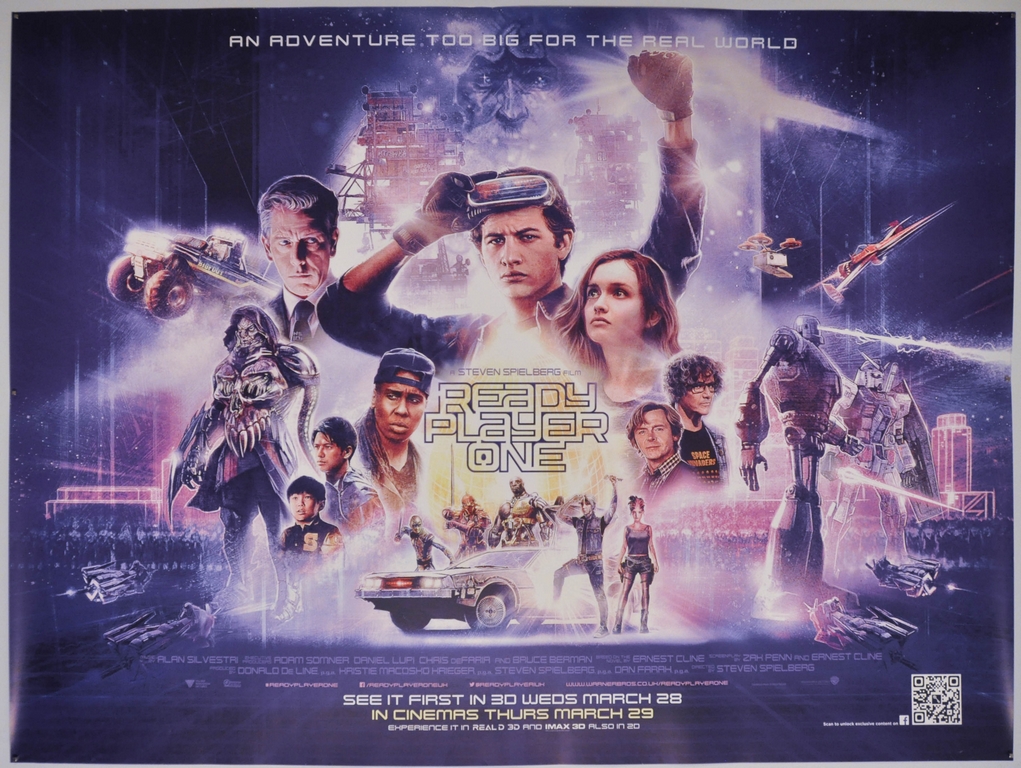 Ready Player One UK Quad Poster