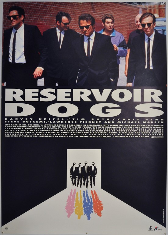 Reservoir Dogs Japanese B1 Poster