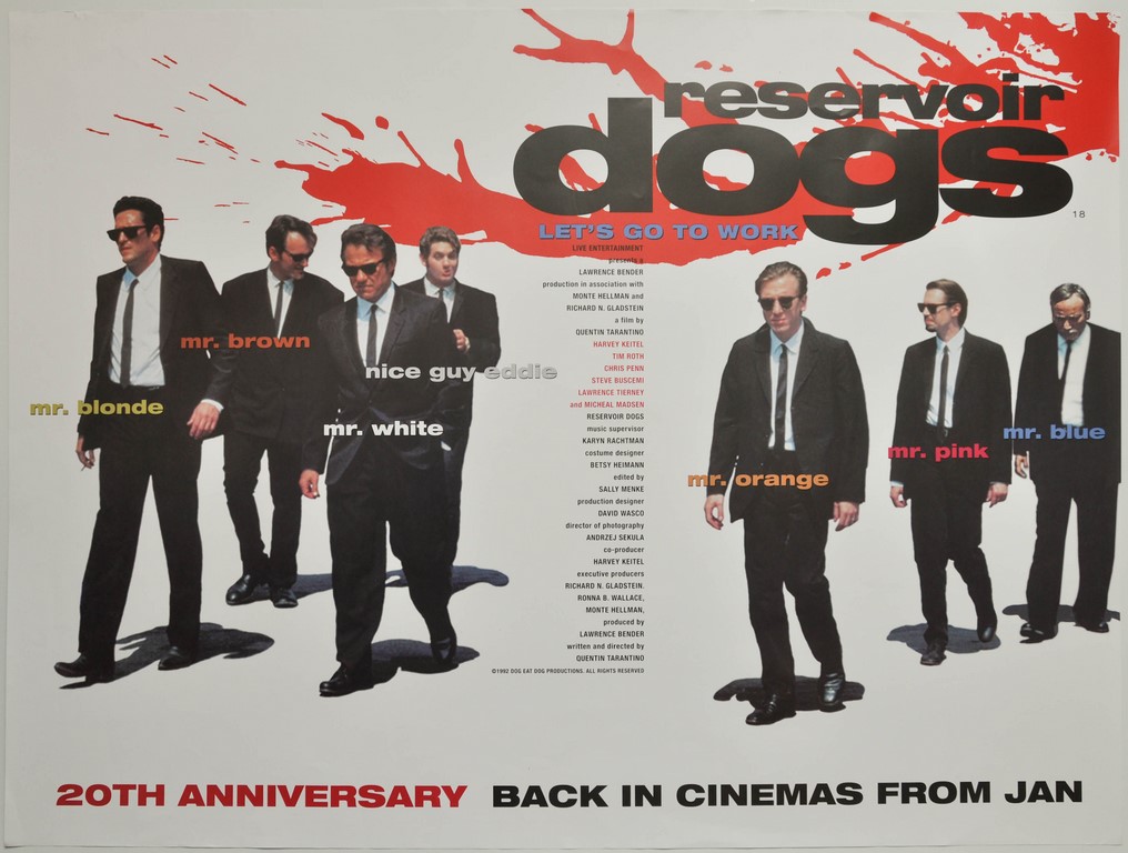 Reservoir Dogs UK Quad Poster