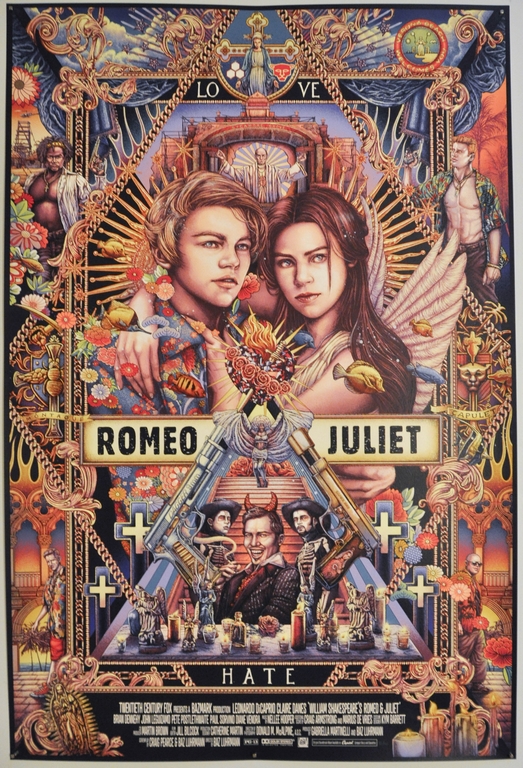Romeo and Juliet Screen Print Poster