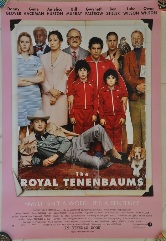 The Royal Tenenbaums International One Sheet Poster