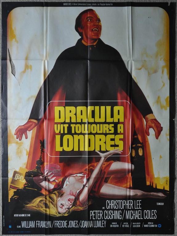 Satanic Rites of Dracula French Grande Poster