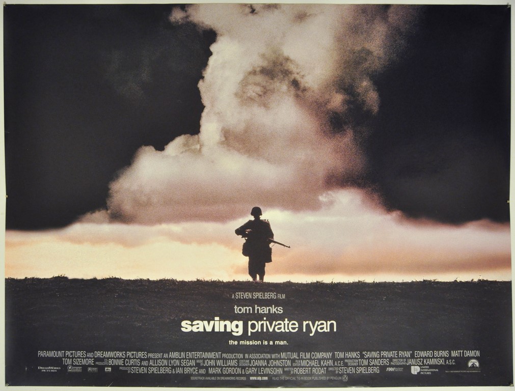 Saving Private Ryan UK Quad Poster