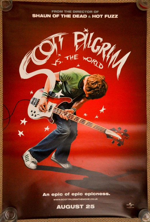 Scott Pilgrim vs. the World UK One Sheet Poster