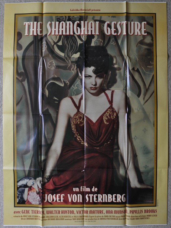 The Shanghai Gesture French Grande Poster