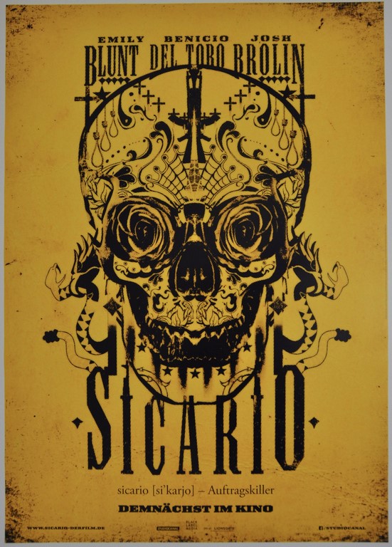 Sicario German One Sheet Poster