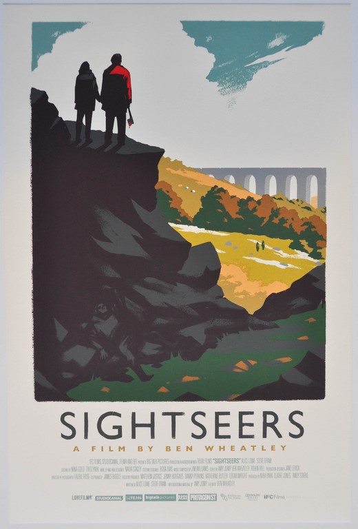 Sightseers Screen Print Poster Mondo Olly Moss