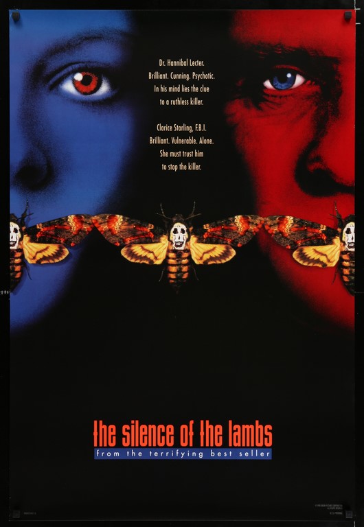 The Silence of the Lambs International One Sheet Poster