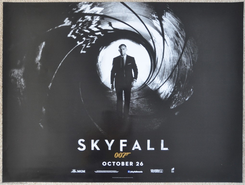 Skyfall UK Quad Poster
