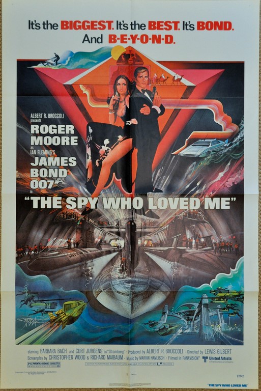 The Spy Who Loved Me US One Sheet Poster