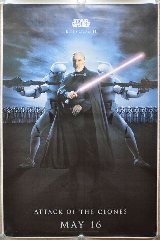 Star Wars Ep2 Attack of the Clones Bus Stop Poster