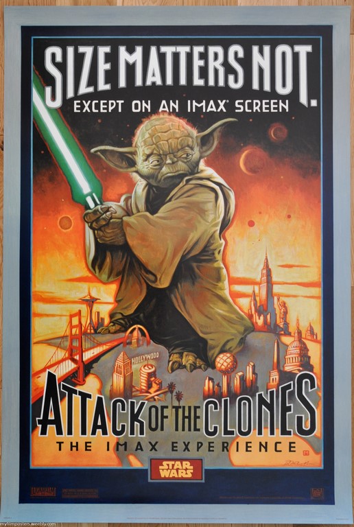Star Wars Ep2 Attack of the Clones US One Sheet Poster