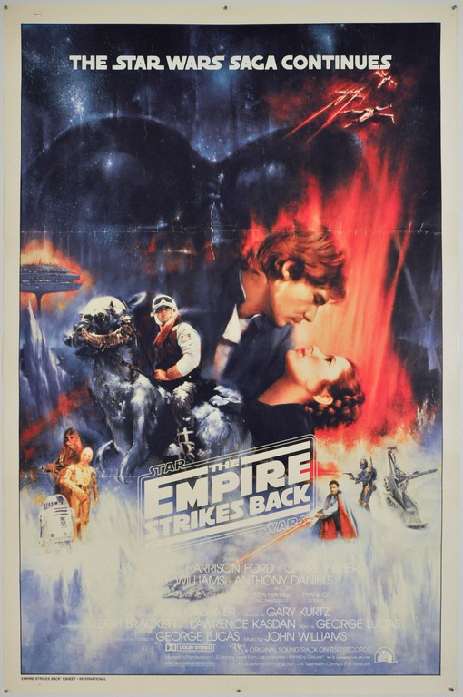 Star Wars Ep5 The Empire Strikes Back International One Sheet Poster