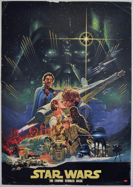 Star Wars Ep5 The Empire Strikes Back Japanese B2 Poster