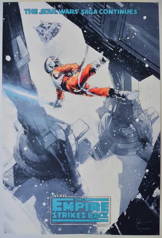 Star Wars Ep5 The Empire Strikes Back Screen Print Poster
