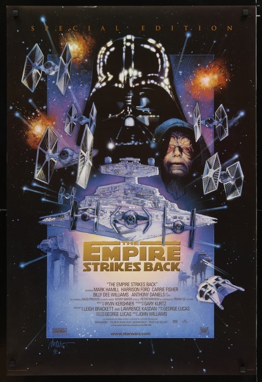 Star Wars Ep5 The Empire Strikes Back US One Sheet Poster
