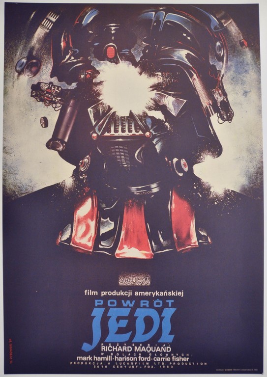 Star Wars Ep6 The Return of the Jedi Polish One Sheet Poster