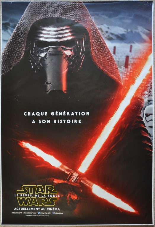 Star Wars Ep7 The Force Awakens Bus Stop Poster