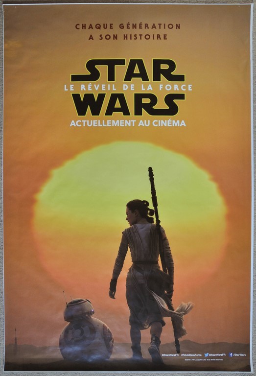 Star Wars Ep7 The Force Awakens Bus Stop Poster