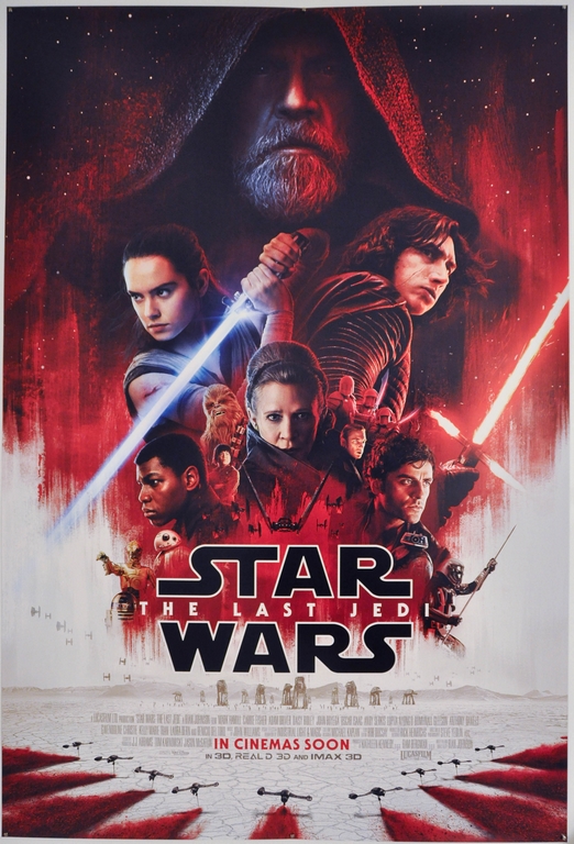 Star Wars Ep8 The Last Jedi UK One Sheet Poster