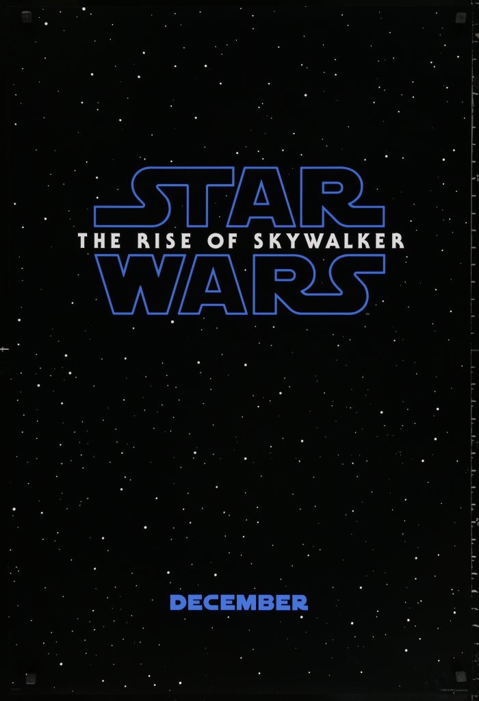 Star Wars Ep9 The Rise of Skywalker (2019), UK One Sheet