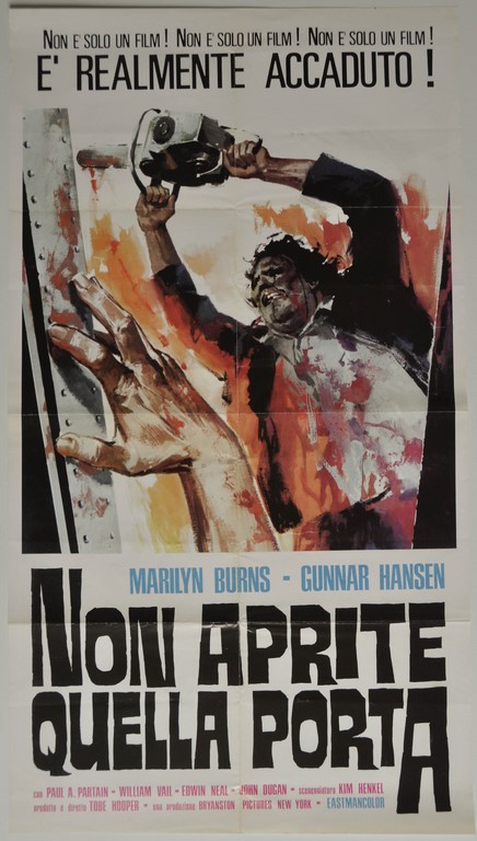 The Texas Chainsaw Massacre Italian Locandina Poster