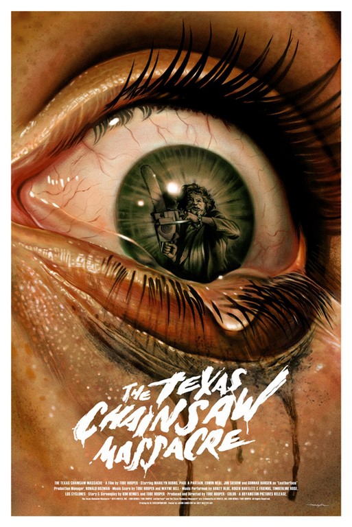 The Texas Chainsaw Massacre Screen Print Poster
