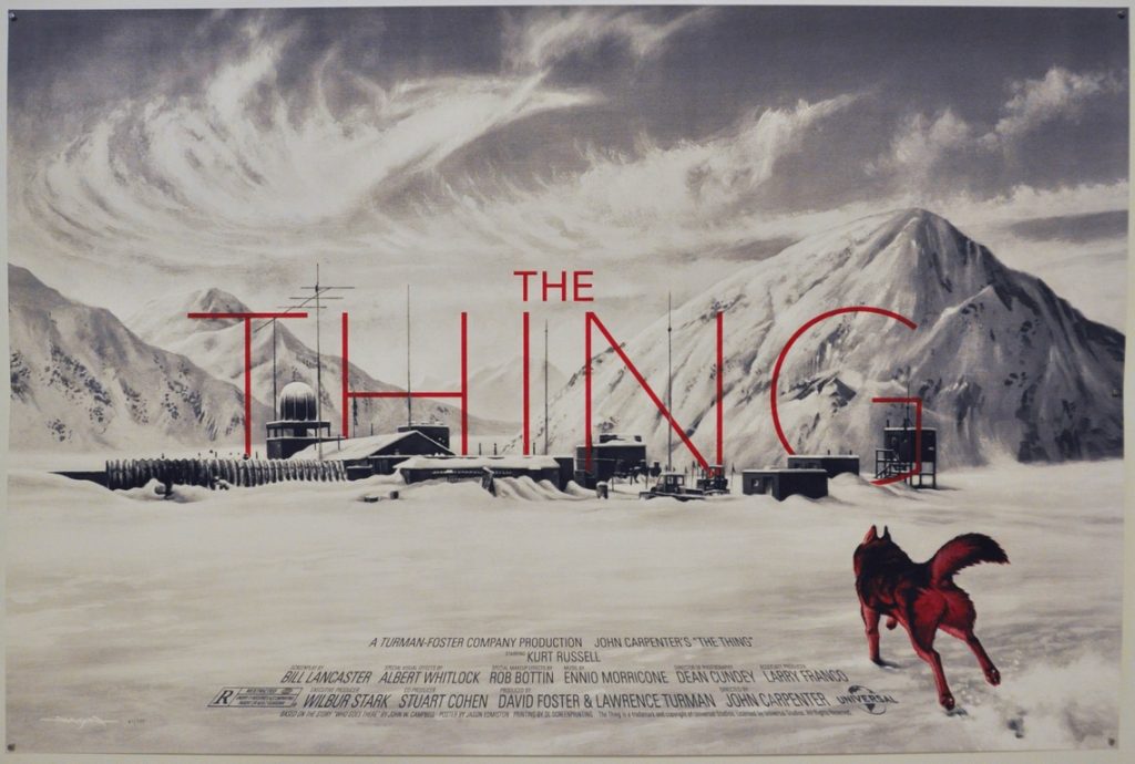 The Thing Screen Print Poster Mondo Jason Edmiston
