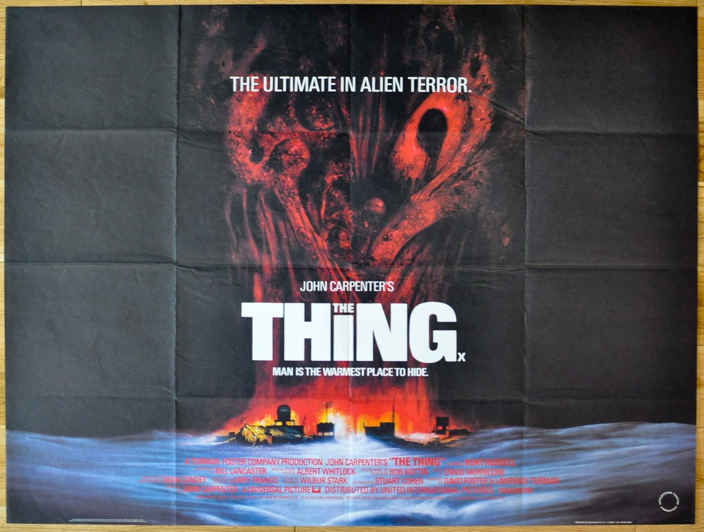 The Thing UK Quad Poster