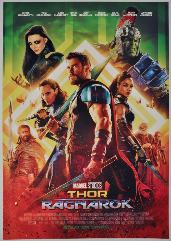 Thor Ragnarok International One Sheet Poster