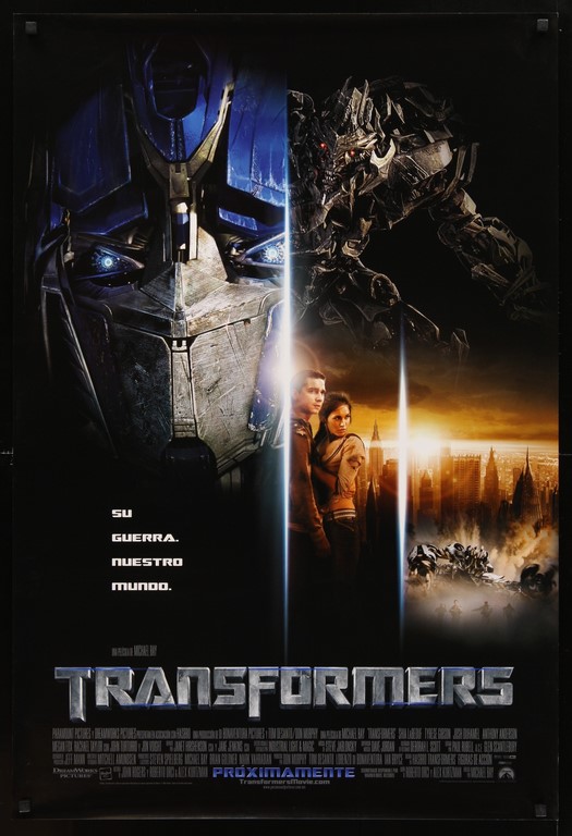 Transformers Argentine One Sheet Poster
