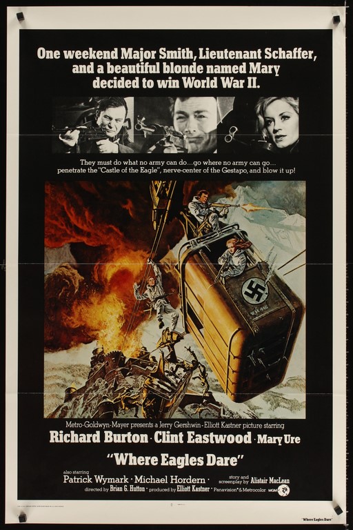 Where Eagles Dare International One Sheet Poster